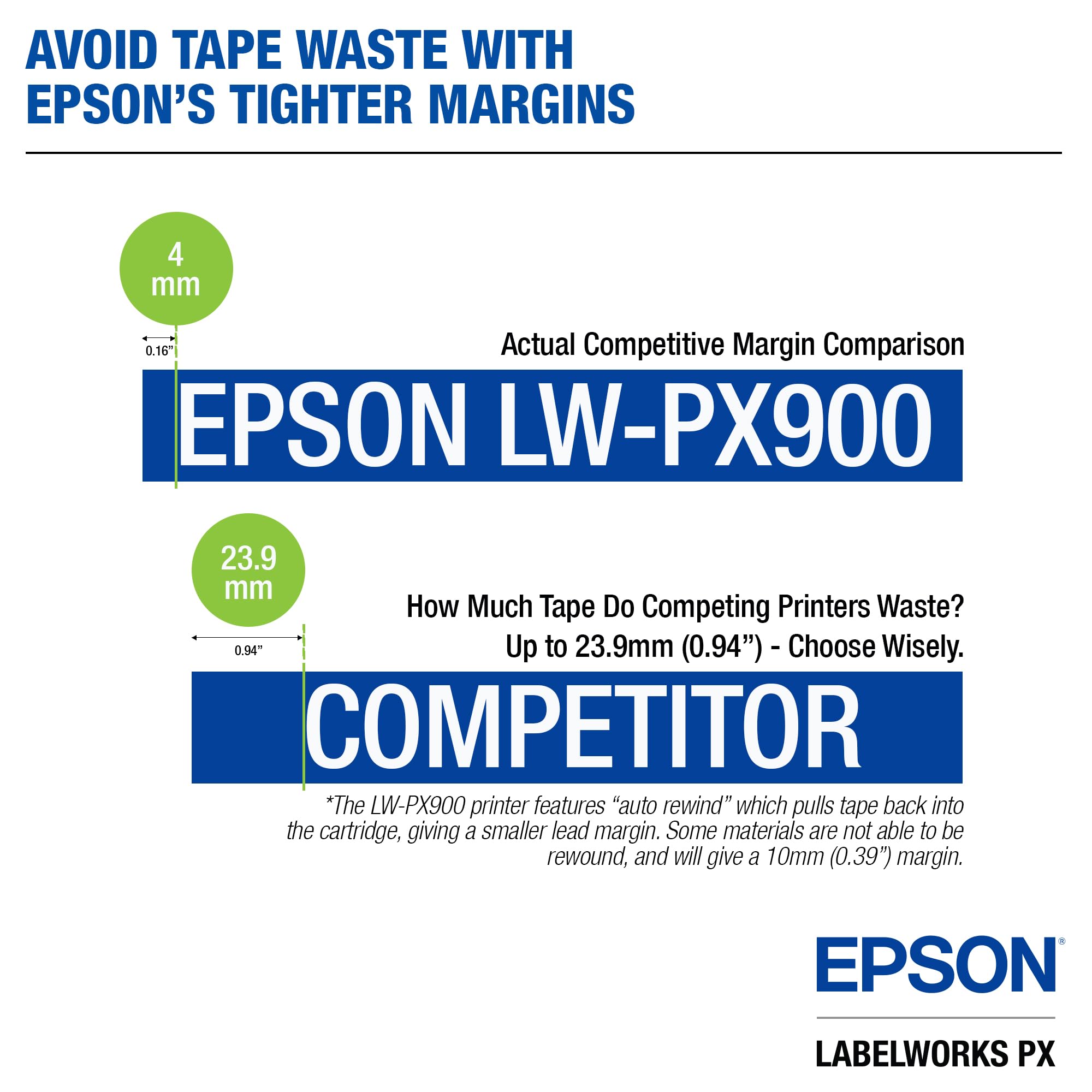 Epson LW-PX900PCD Industrial Label Maker Kit with 236SMPX, 224SMPX & 212SMPX PET Tape Cartridges - Black on Silver Matte Label Tapes for Asset Management, Warehouse & Office Organization