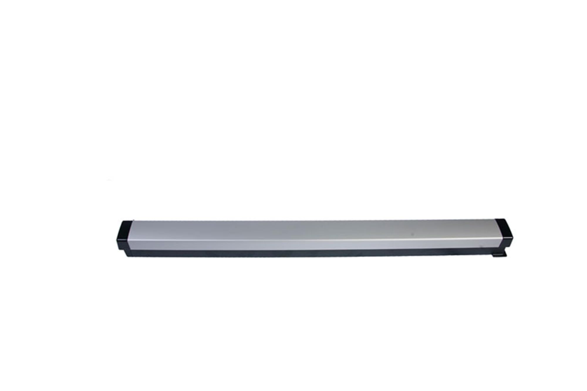 Adams Rite 8099-M1-3136 Clear Anodized Finish Monitored Dummy Pushbar with Single Switch - Commercial Door Security Bar for Storefronts & Office Buildings (Pack of 1)