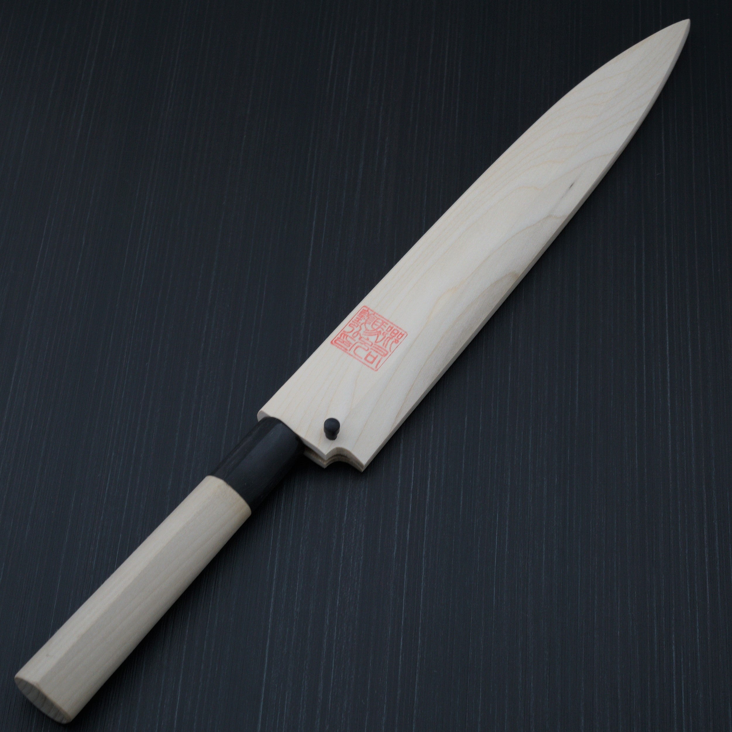 Premium Yoshihiro Jyosaku Shirogami White Steel #2 Sashimi Yanagiba Knife 240mm - Japanese Handcrafted Chef Knife for Sushi, Sashimi & Precision Cutting - Perfect for Professional Chefs & Home Cooking Enthusiasts