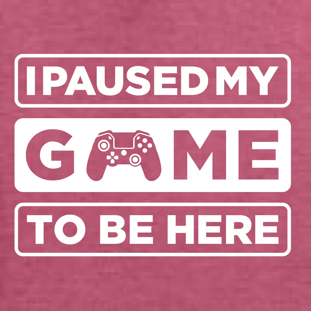 Funny Gaming Sports Long Sleeve Shirt for Men - I Paused My Game to Be Here - Perfect for Casual Wear, Gaming Events & Esports Fans