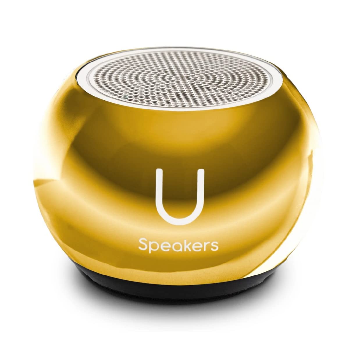 Portable Wireless Bluetooth Speaker with Magnetic Base - Mini Mirror Design, Built-in Mic & Selfie Remote Control for iPhone/Android - Perfect for Travel, Home Office, Outdoor Activities (Pairing Bundle)