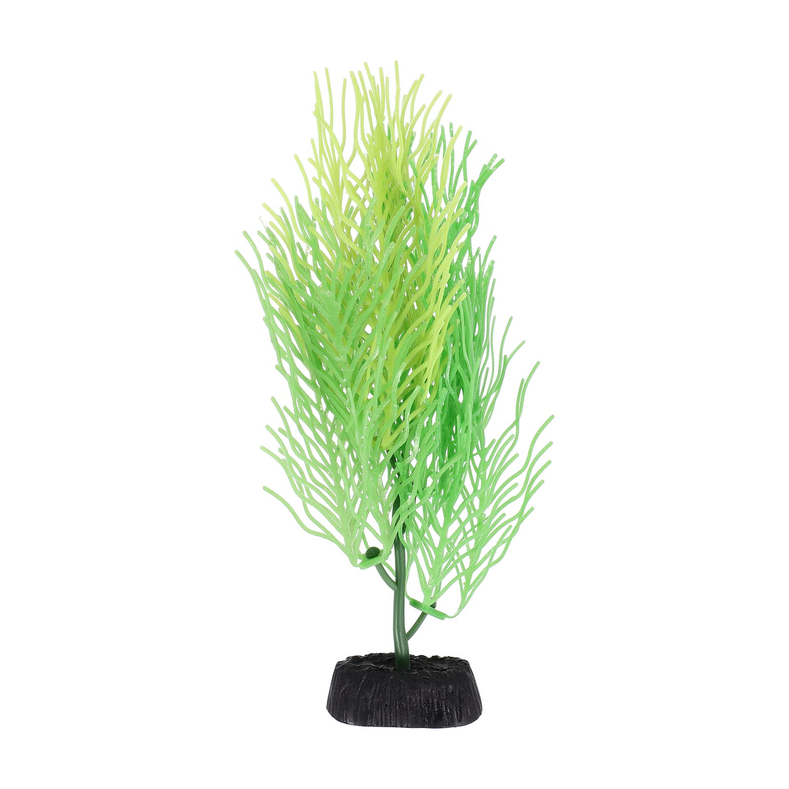 LUOZZY Artificial Hornwort Aquarium Plants - Realistic Green Small Fish Tank Decorations for Freshwater & Saltwater Tanks - Perfect for Betta Fish, Shrimp, and Aquatic Habitat Enhancement