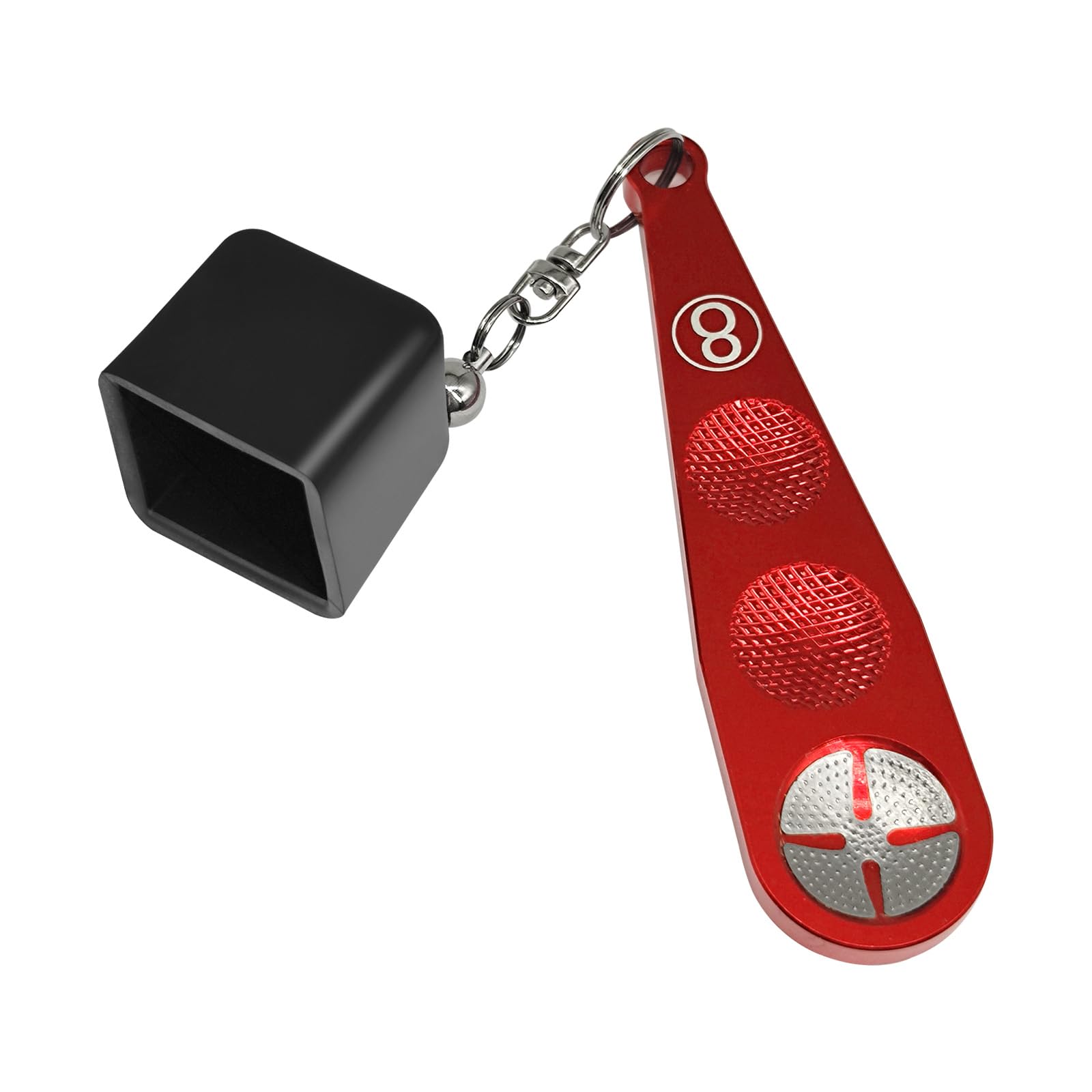 Portable Pool Cue Chalk Holder - Essential Billiards Accessory for Cue Enthusiasts | Perfect for Home Game Rooms, Bars & Professional Tournaments