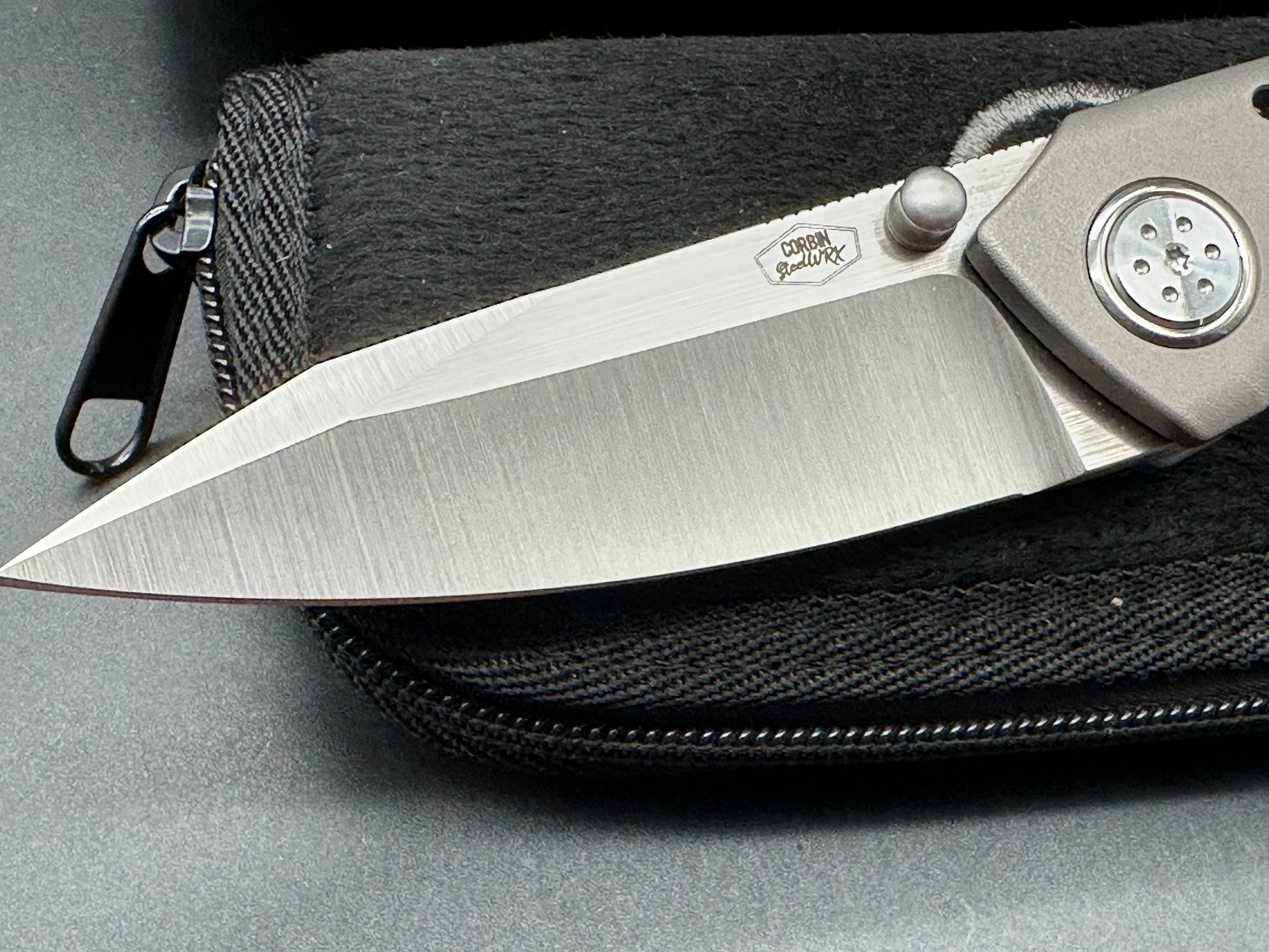 ALLIANCE DESIGNS Keen BRANDON CORBIN Knife - Premium EDC Folding Pocket Knife for Outdoor, Camping, Hiking & Everyday Carry (EDC)