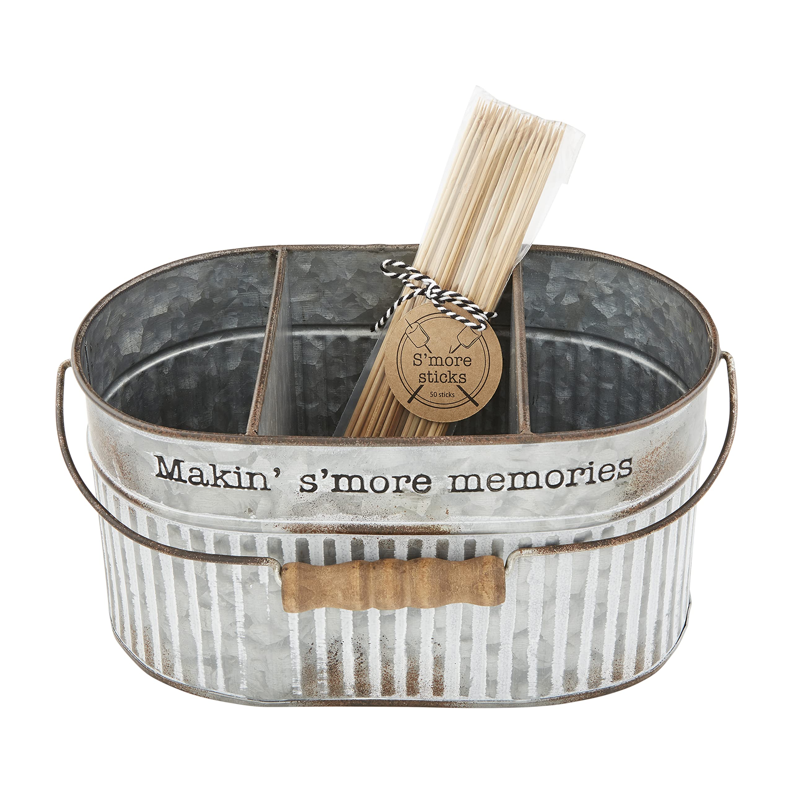 Premium Mud Pie Tin S'More Skewer Set - 5