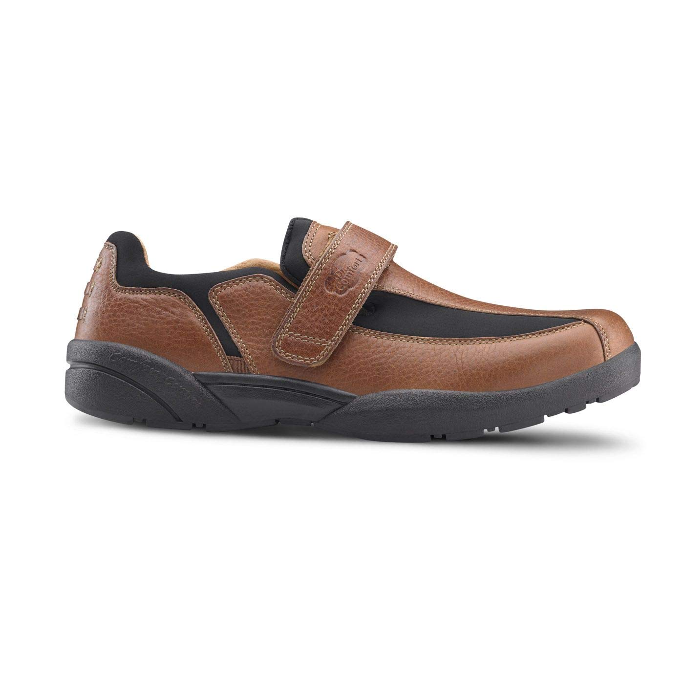 Dr. Comfort Douglas Men's Therapeutic Diabetic Shoes - Leather Extra Depth Design with Removable Insoles for Swelling & Foot Pain Relief - Ideal for Daily Wear, Walking & Diabetic Foot Care