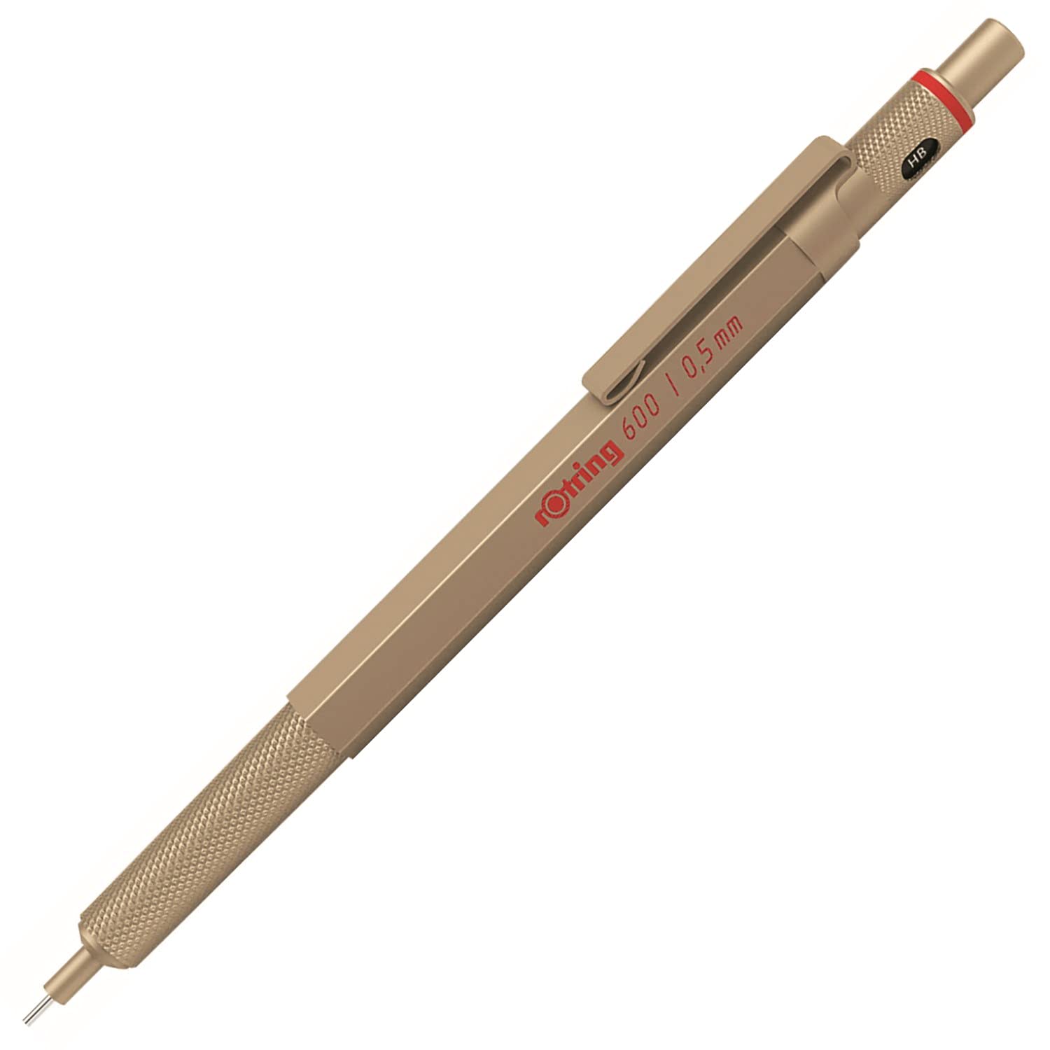 ROTTLING Gold 600 Mechanical Pencil 0.5mm - German Drafting Pen for Professionals & Artists