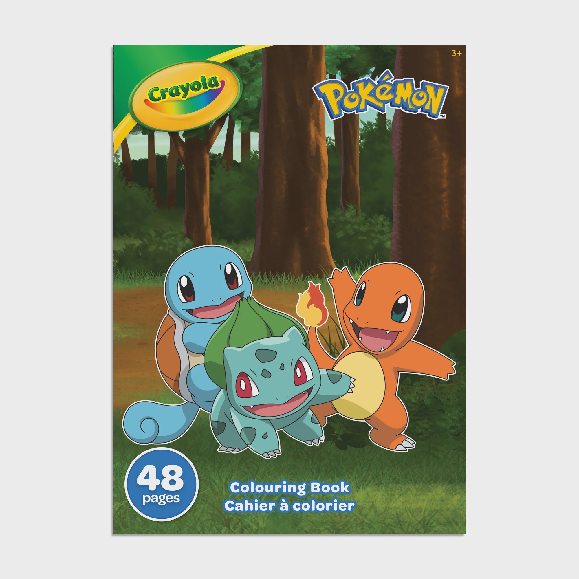 Crayola Pokemon Coloring Book - 48 Pages with Favorite Characters | Perfect for Kids' Art Activities, Birthday Gifts & Creative Play