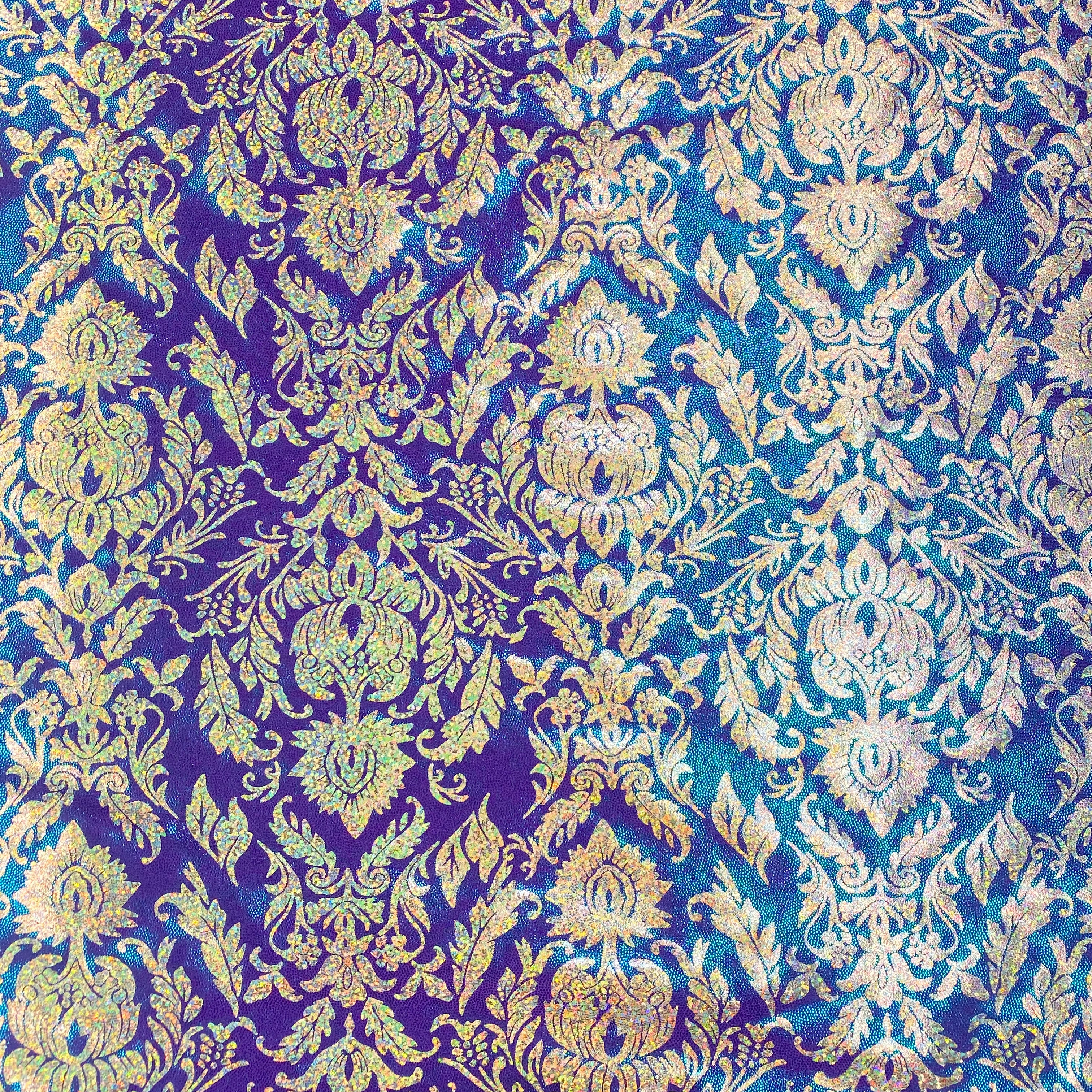 Grace Hologram Fog Finish Nylon Spandex Fabric - Mystique Iridescent Material for Fashion, Dancewear & Costume Design