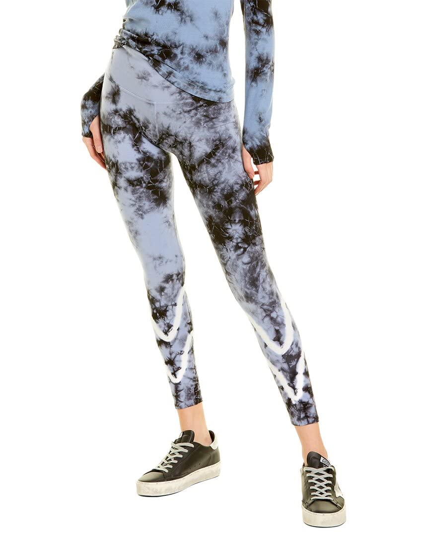 Electric & Rose Sunset Print High Waist Yoga Leggings - Women's Workout Running Gym Leggings for Yoga, Fitness & Casual Wear