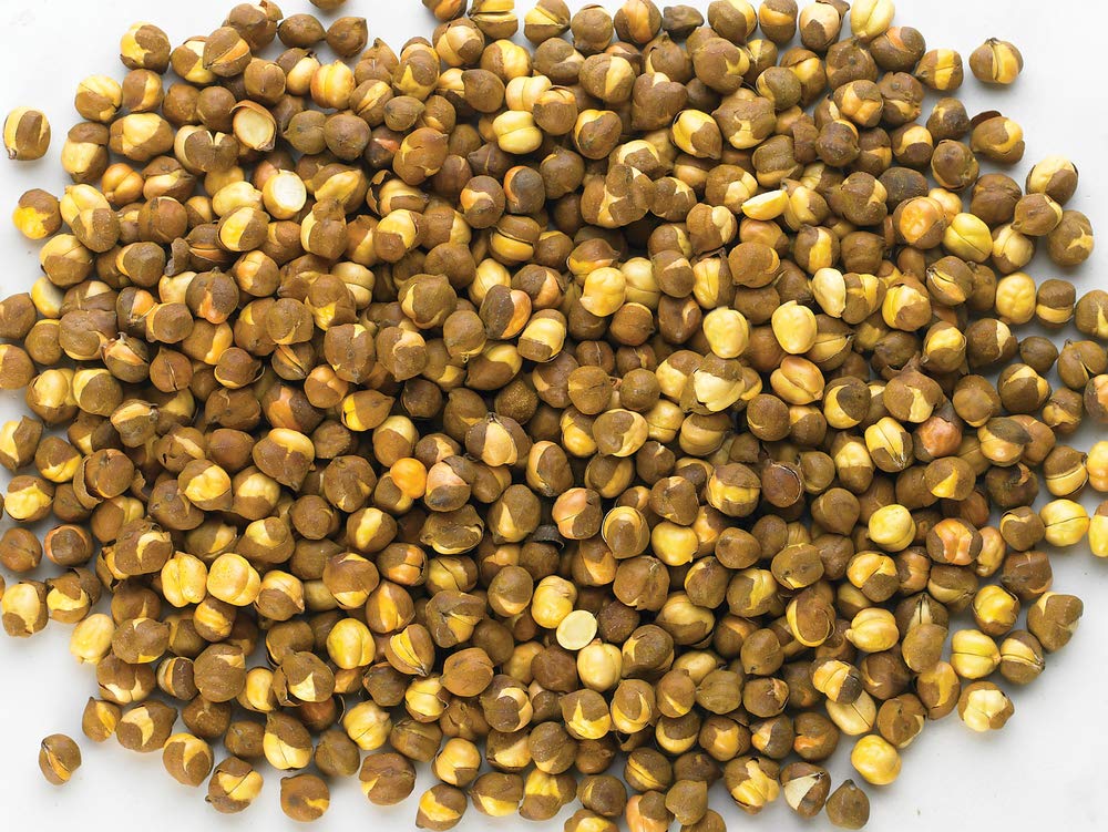 Roasted Chana 400g - Crunchy Dry Chickpeas Snack | High Protein, Gluten-Free | Perfect for Healthy Snacking, Salads & Indian Cuisine