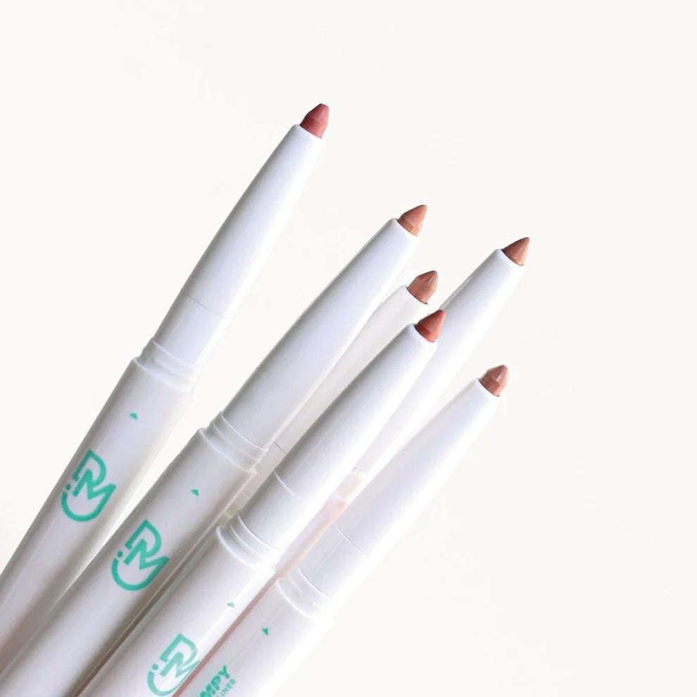 DEAR.MAY 2in1 Plumpy Lip Liner & Gloss Set - 0.36g, 6 Long-Lasting Matte & Shiny Colors for Full Lips - Perfect for Day & Night Makeup, Parties, Dating & Daily Wear