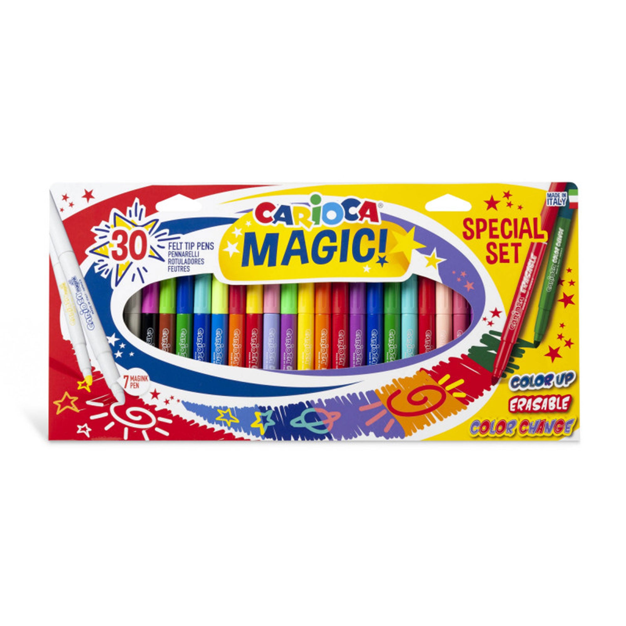 30 Pack Vibrant Felt Tip Pens - Premium Fine Point Markers for Coloring, Drawing & Journaling - Perfect for Artists, Students & Office Use