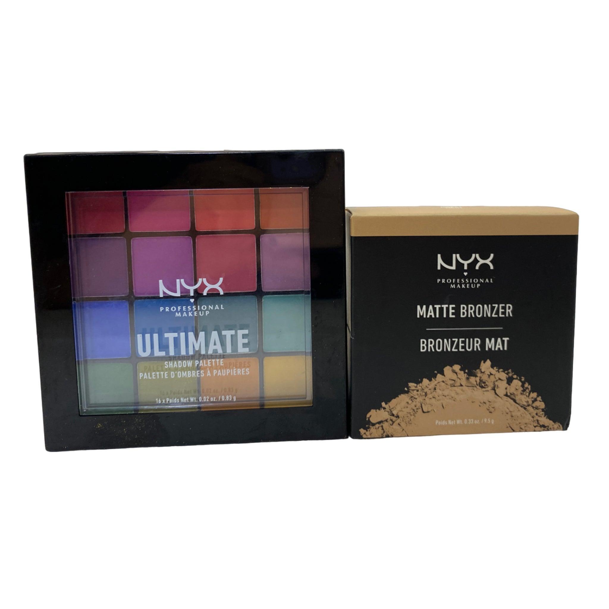 NYX Professional Makeup Kit - 50 Piece Assorted Cosmetic Set for Eyes, Lips & Face | Perfect for Makeup Artists, Beginners & Daily Beauty Routine
