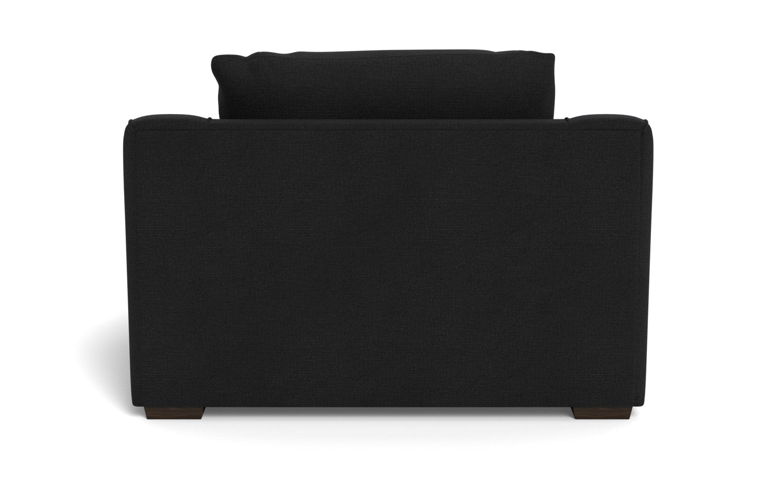 Austonian 56 Arm Chair - Modern Accent Chair with Upholstered Seat & Wooden Legs for Living Room, Bedroom, or Office - Comfortable Lounge Chair for Relaxing & Reading