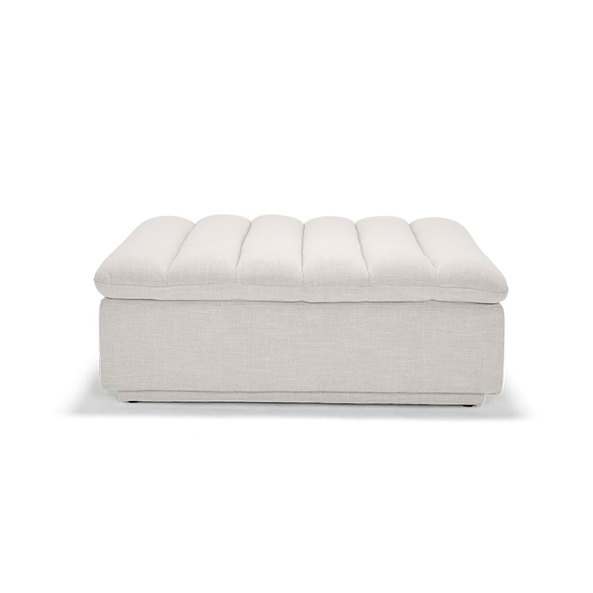 Byron Floating Ottoman - Modern Storage Footrest for Living Room, Bedroom & Office - Comfortable and Stylish Seating Solution