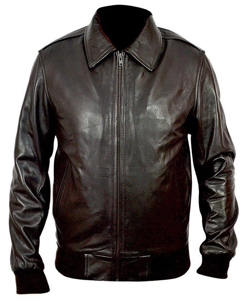 Premium Men's Genuine Leather Jacket - Classic Biker Style for Casual & Formal Wear | Durable & Comfortable for Everyday Use, Motorcycle Riding & Night Out
