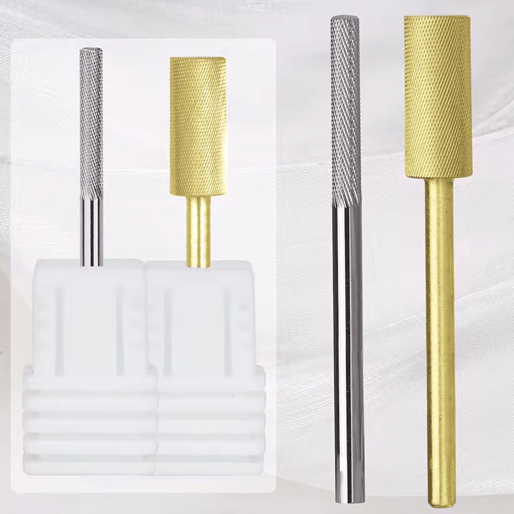 Professional Buffer Nail Drill Bit - Tungsten Carbide Manicure Pedicure File for Salon & Home Use - Perfect for Nail Art, Acrylics & Gel Polish Removal
