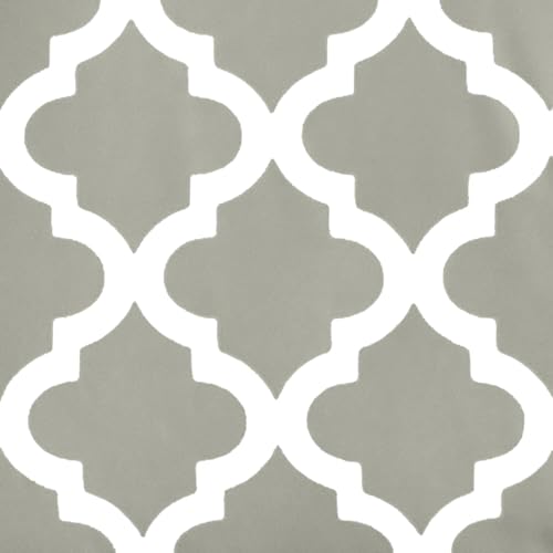 Quatrefoil Taupe