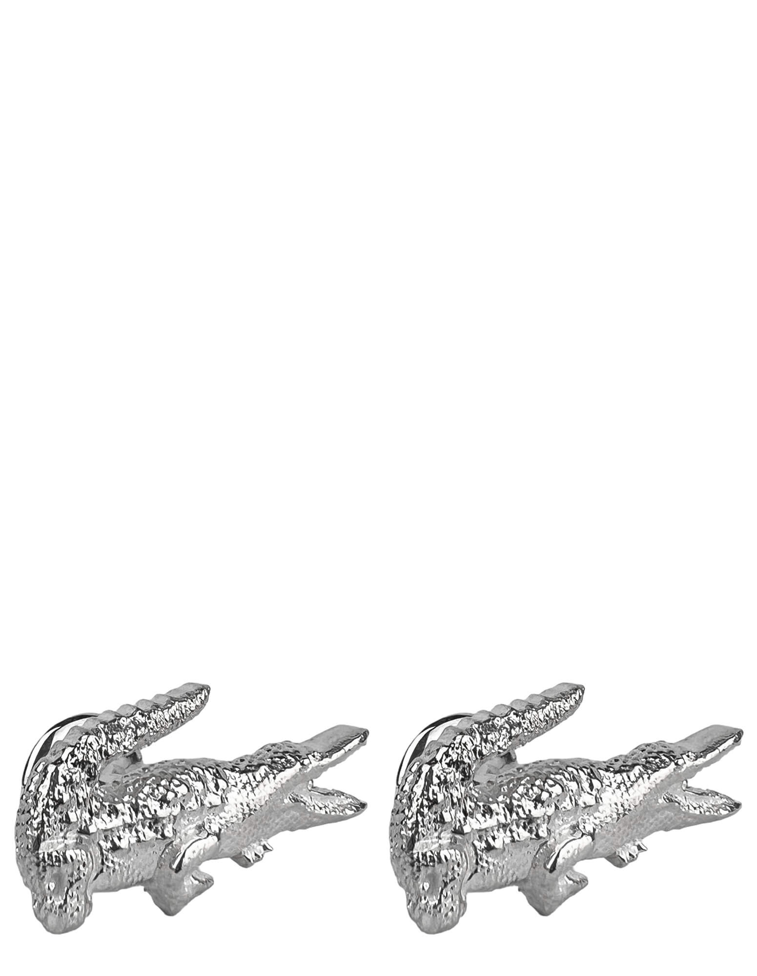 Elegant Sterling Silver Crocodile Cufflinks for Men - Perfect for Weddings, Business Meetings & Formal Occasions