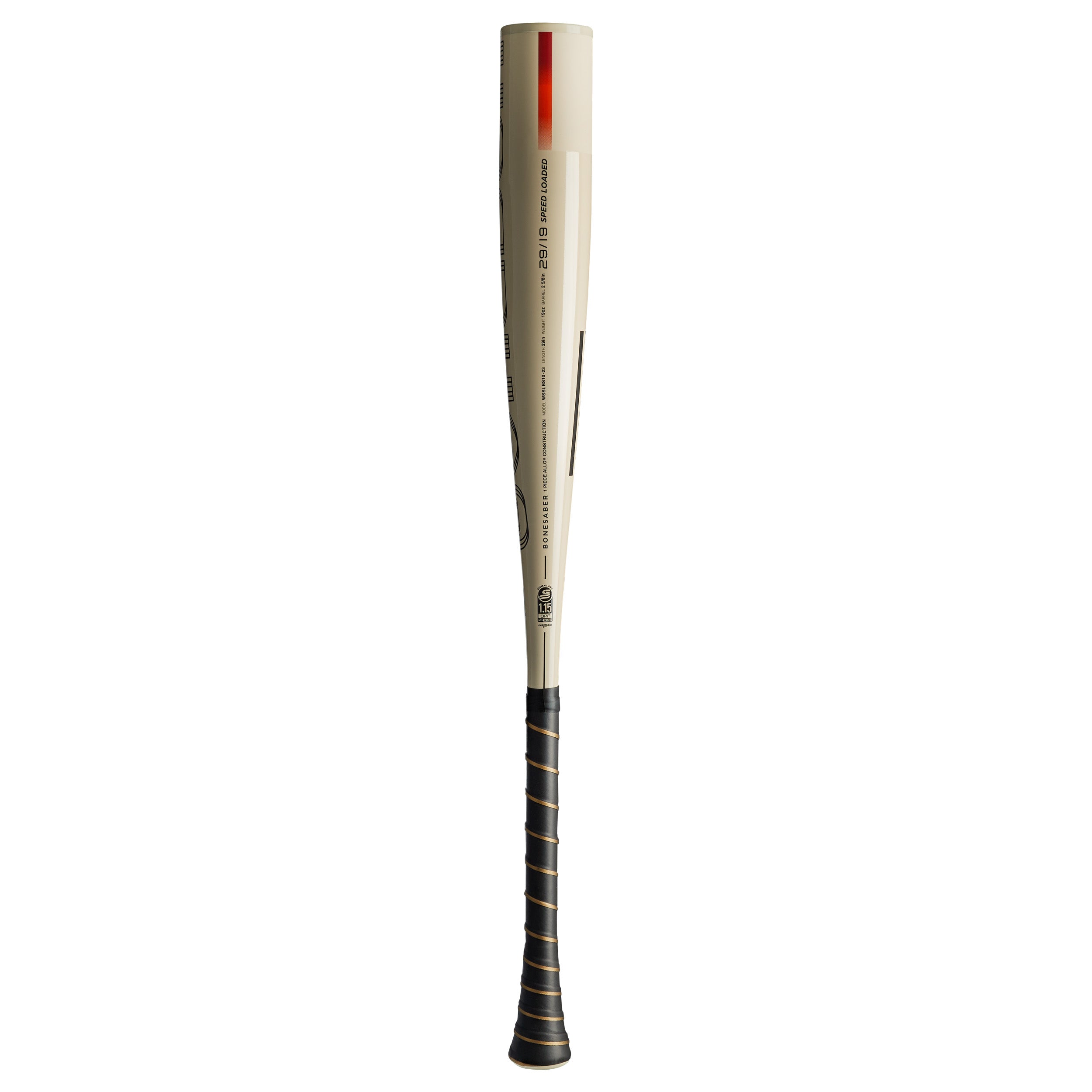 Warstic 2023 USSSA Approved Bonesaber Baseball Bat -10 Drop Weight for Youth & Adult Players - Perfect for League Games, Practice & Training Sessions