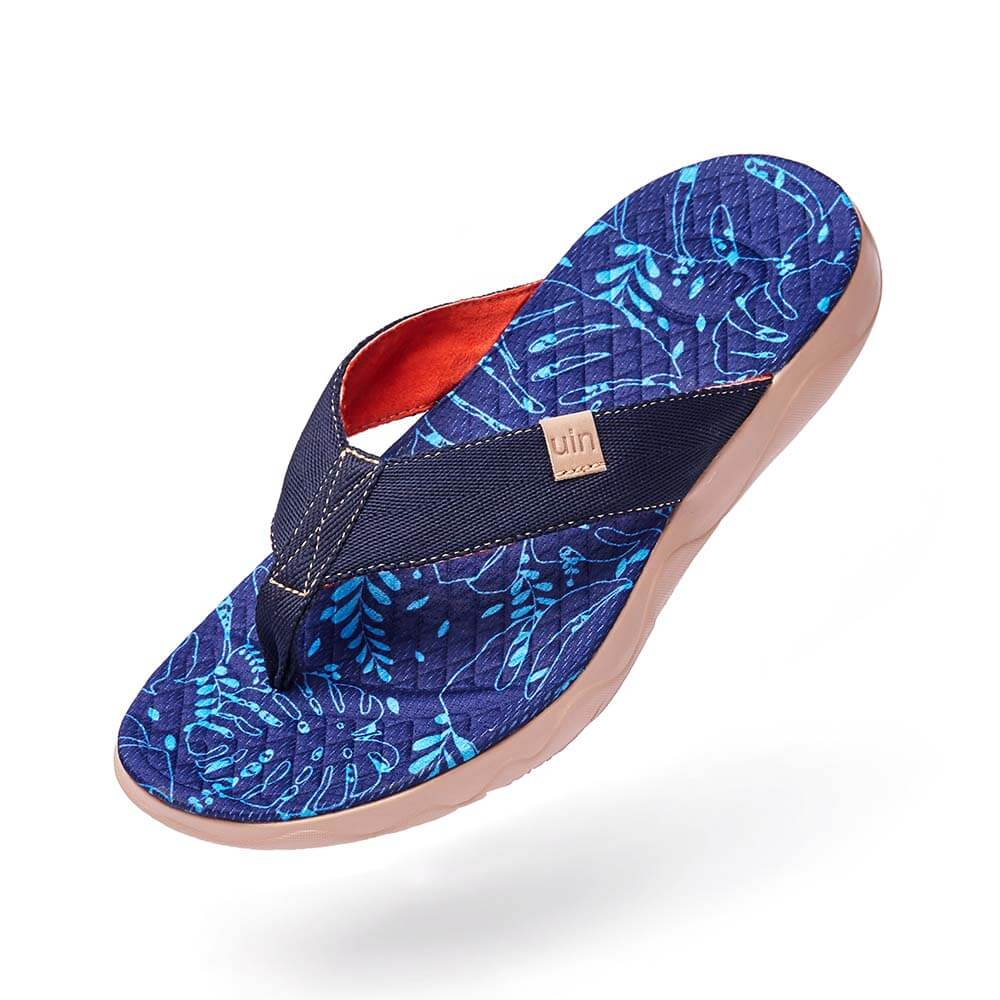 Men's Night Jungle Majorca Flip Flops - Comfortable Beach Sandals for Summer, Pool, and Outdoor Adventures