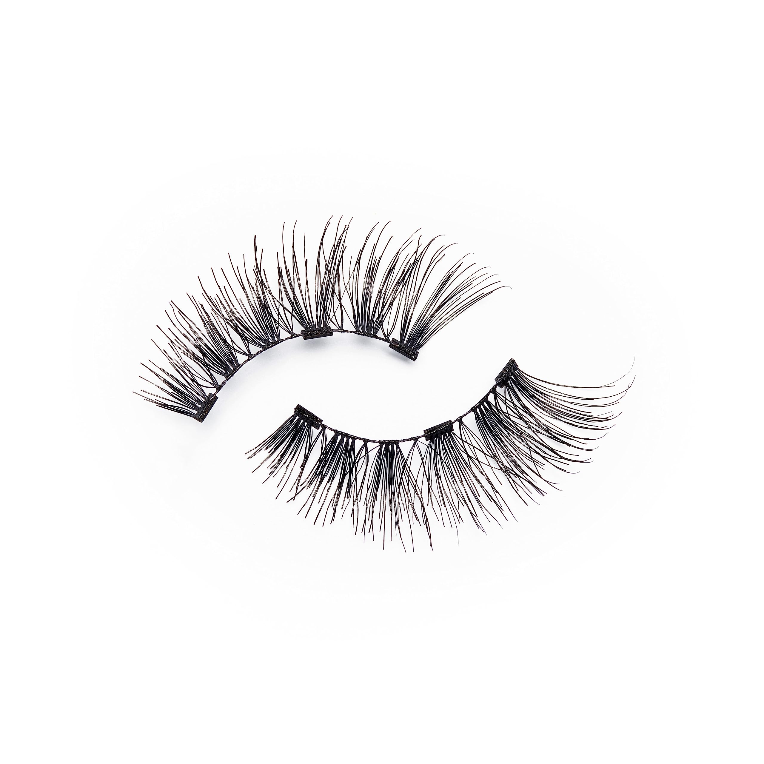 Eylure PROMAGNETIC Eyeliner & Lash Kit No.007 - Natural Fiber False Eyelashes with Magnetic Liner, Black | Perfect for Everyday Wear, Date Night & Special Occasions