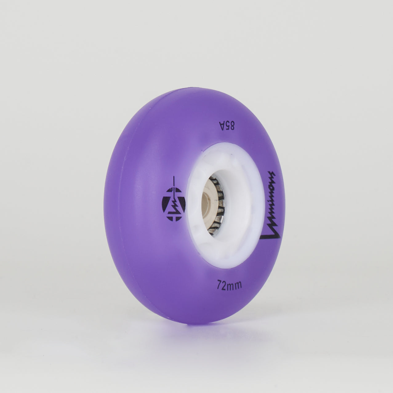 Luminous LED Light Up Wheels 72mm - Glow in The Dark Skateboard & Scooter Wheels for Night Riding - Single Wheel for Enhanced Visibility and Style