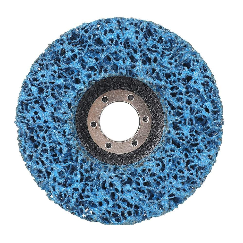 Vbestlife 100/115/125MM Flap Sanding Disc for Angle Grinder - Fiberglass Backing, Blue Diamond Grit for Wood & Metal Rust Removal - Perfect for DIY Projects, Furniture Refinishing & Metal Surface Preparation