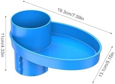 **Walquicks 360° Rotatable Baby Car Seat Snack Tray - Expandable Toddler Food Tray with Cup Holder & Plate for Safe Snacking on Road Trips & Travel**    *(Perfect for Long Car Rides, Airplane Travel, and Keeping Kids Entertained While Eating)*