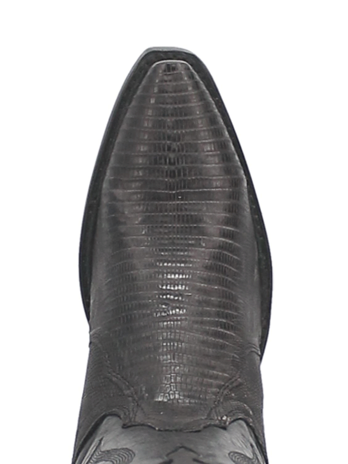 Dan Post DP3008 Women's Drifter Lizard Boots - Charcoal Western Cowgirl Boots for Country Dancing & Rodeo Events