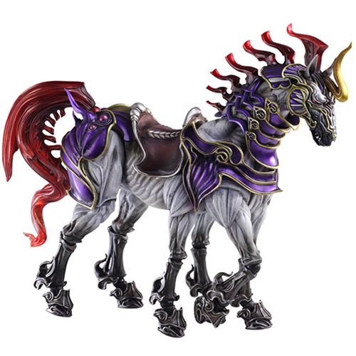 Bring Arts Final Fantasy Creatures Odin & Sleipnir Action Figure by Square Enix - Collectible Game Character Statue for FF Fans, Display & Gaming Room Decor