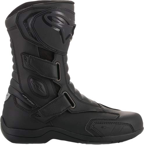 Alpinestars Men's Motorcycle Riding Boots - Black, Size 40 (1 Pack) - Durable & Comfortable for Street & Off-Road Biking