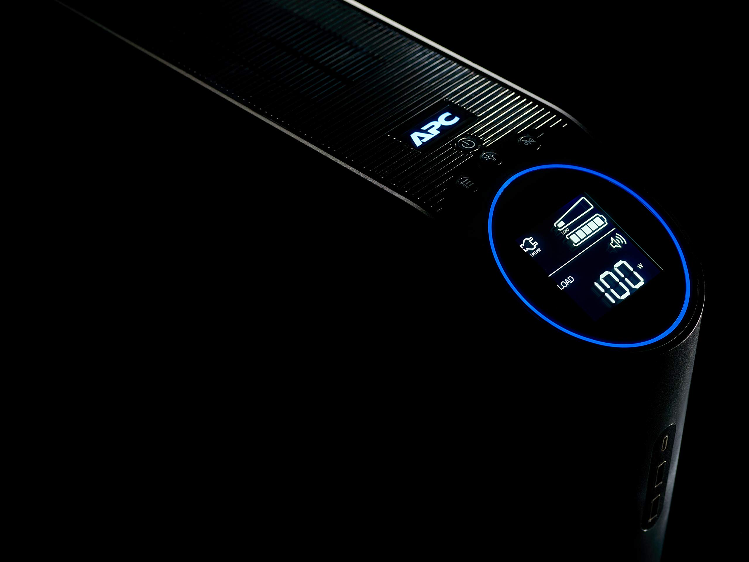 APC Back-UPS Pro 1500VA Gaming UPS - Sine Wave Battery Backup with USB-C Charging & AVR (BGM1500B-US) - Power Protection for Gaming PCs, Workstations & Home Electronics