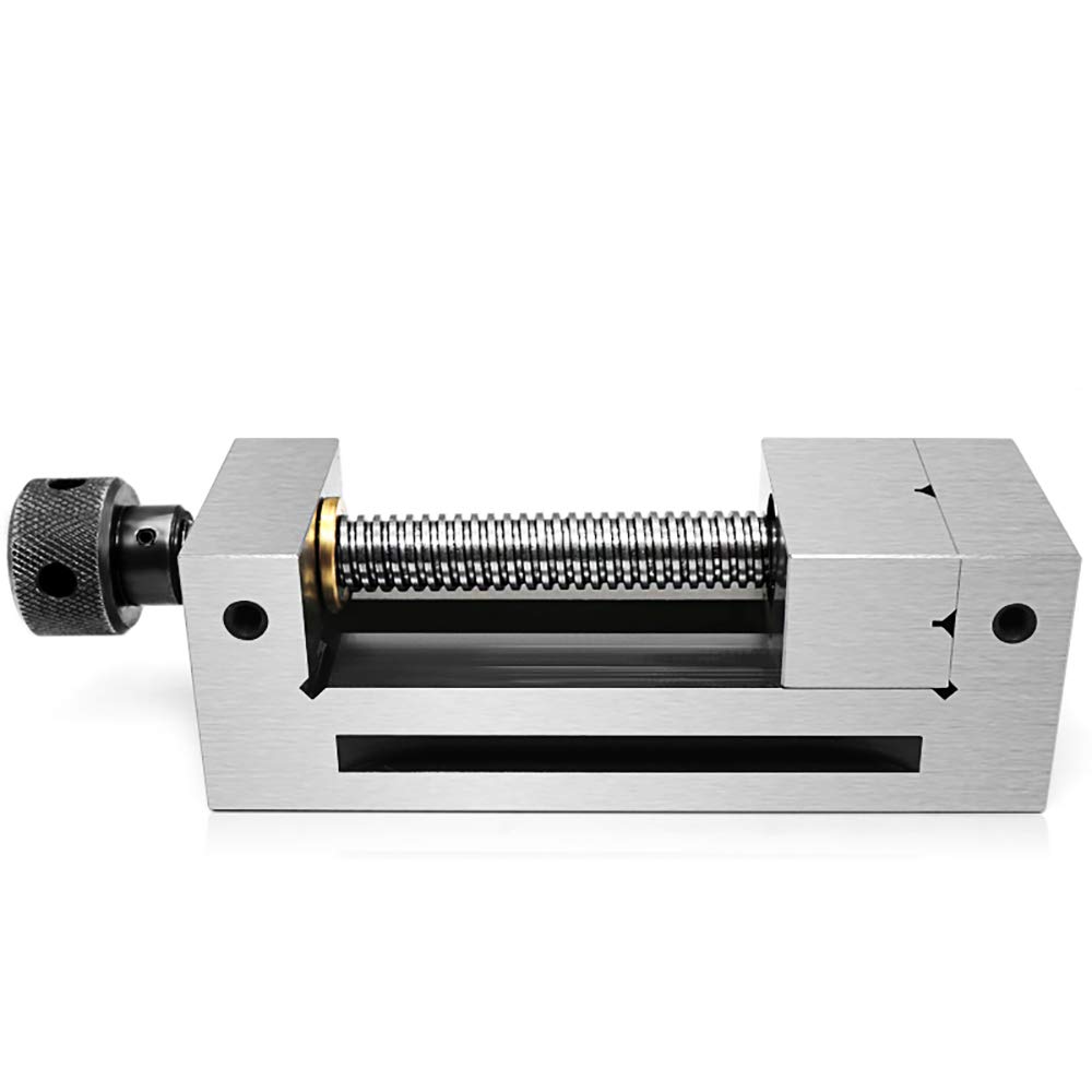 QGG73 Manual Precision Tool Vise Grinder - Flat Tongs for Surface Grinding, Milling & EDM Machines - High Accuracy Workholding for Metalworking & DIY Projects
