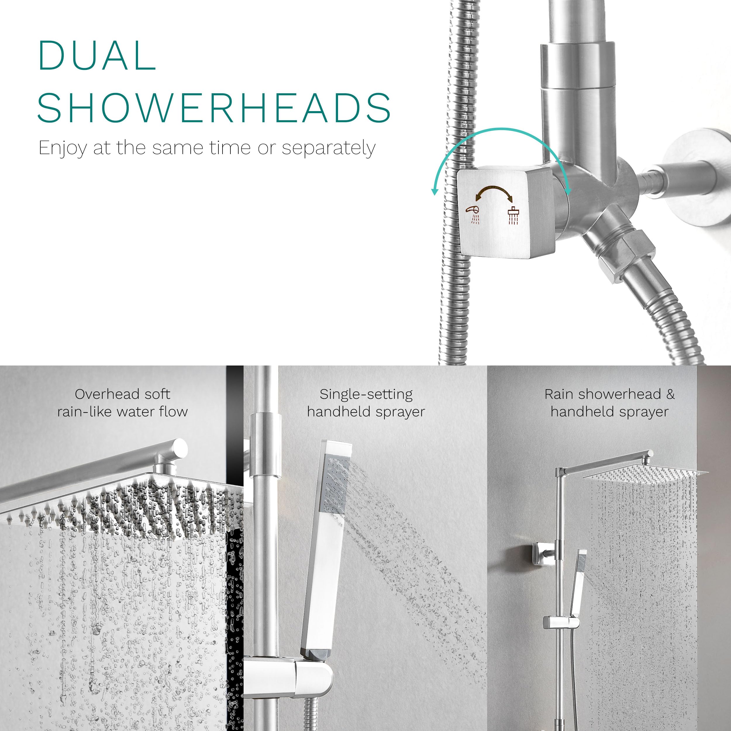 Polaris Lux Rain Shower System - 10