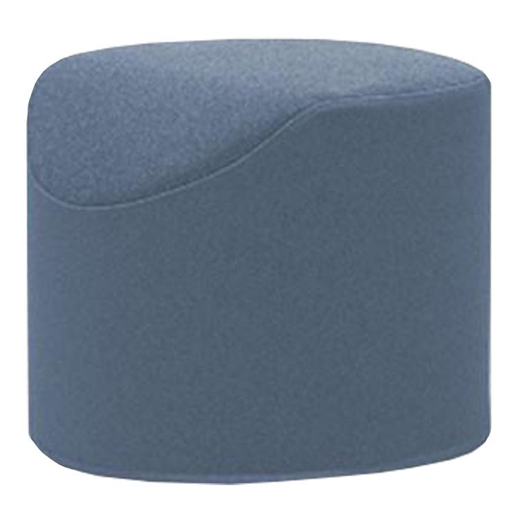 Busk Hertzog Coral Pouf Ottoman - Softline Comfortable Seating for Living Room, Bedroom & Nursery - Perfect for Relaxing, Extra Seating & Home Decor
