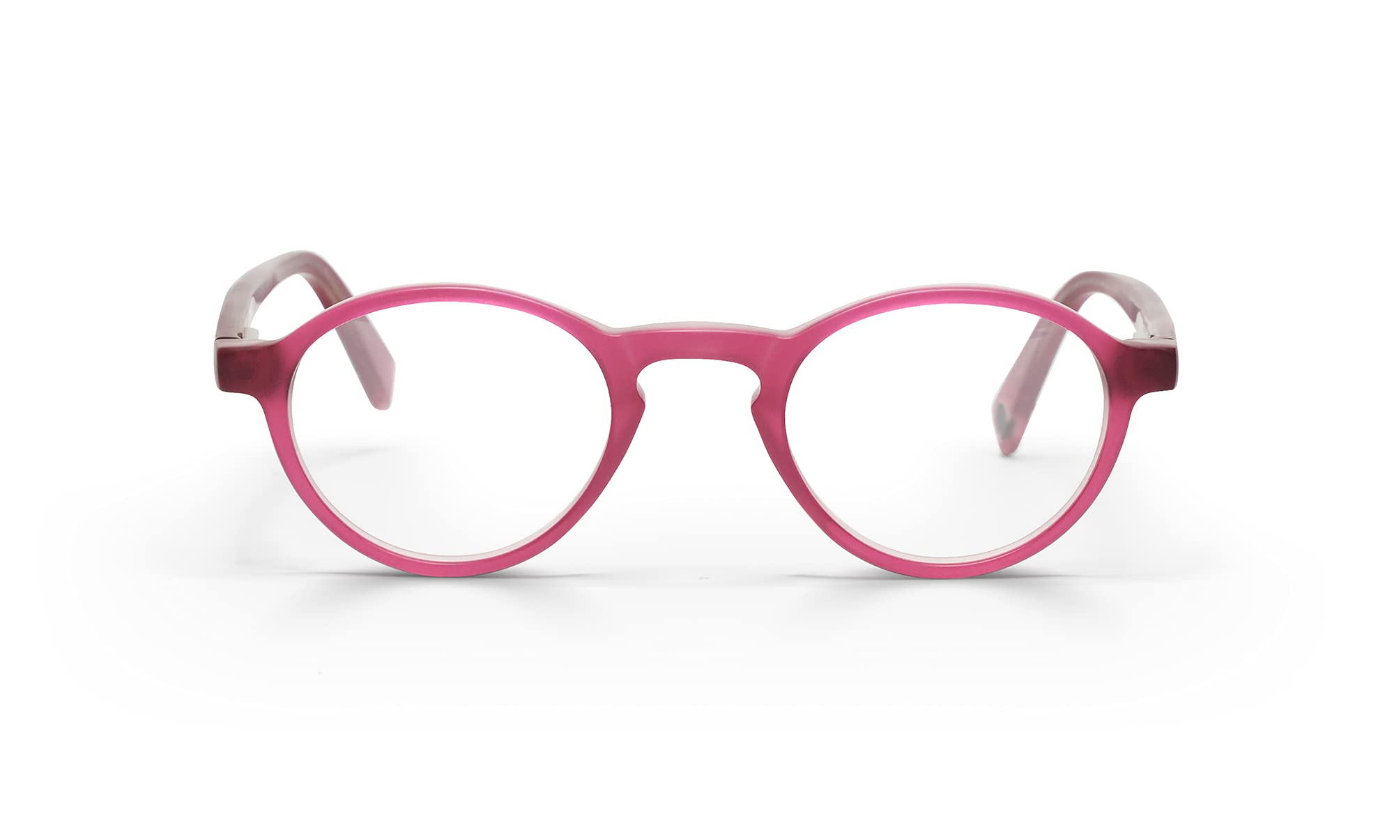Premium Reading Glasses for Men & Women - Board Stiff Round Eyewear Frames for Narrow Faces | Comfortable & Stylish for Office, Reading & Daily Use