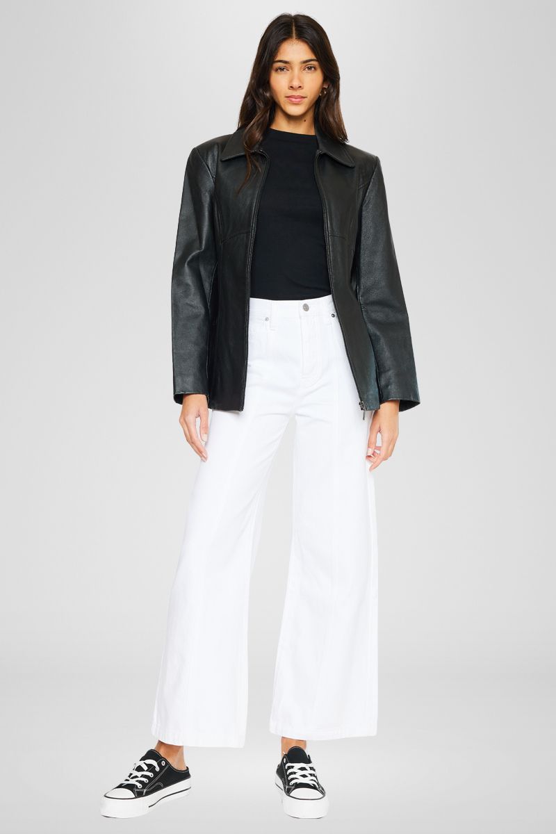 Mara Ultra High Rise 90's Wide Leg Jeans for Women - Vintage Denim Pants with Stretch Comfort - Perfect for Casual Outfits, Street Style & Retro Fashion Looks