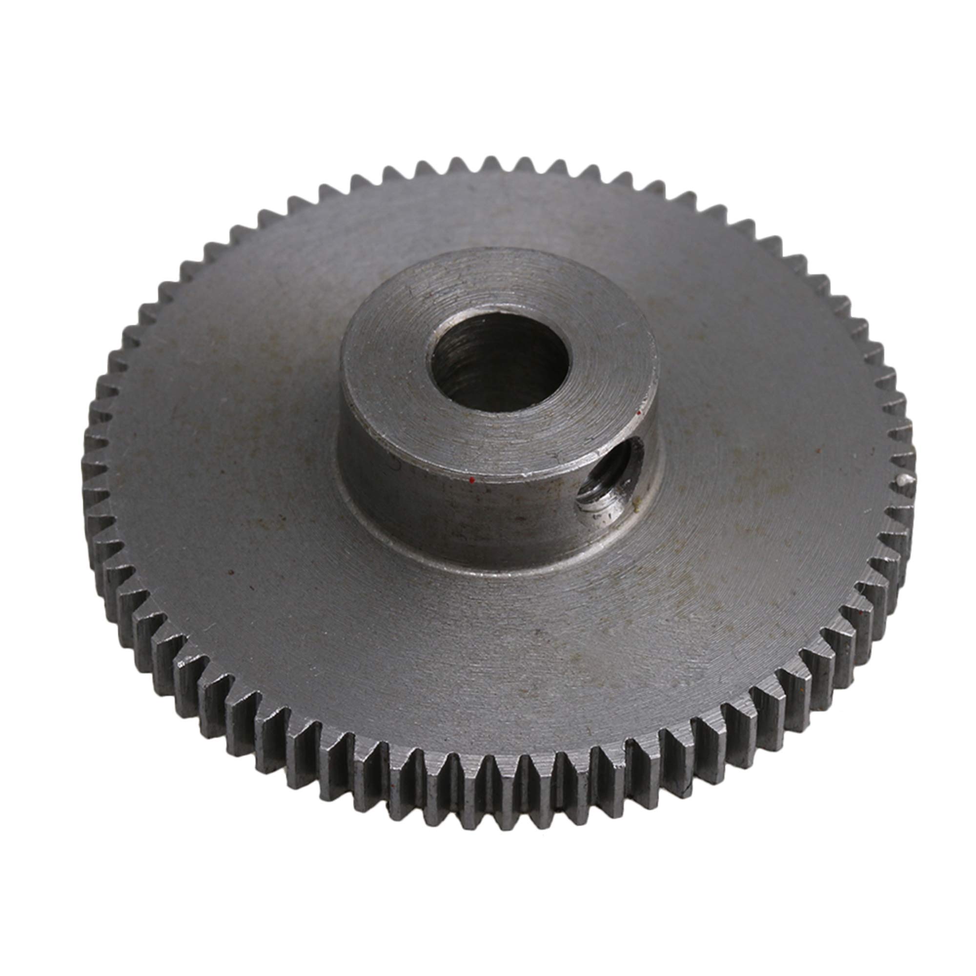 CNBTR 72T Steel Pinion Gear 6mm Bore 0.5 Module Spur Gear - High Precision Small DIY Gear for RC Cars, Robotics, 3D Printers & Mechanical Projects