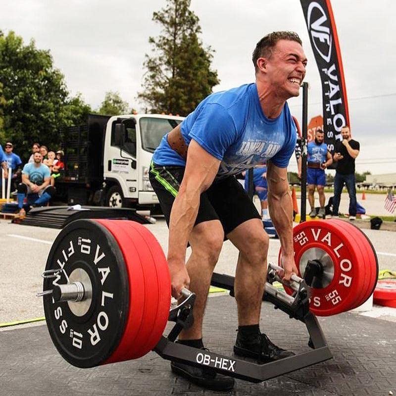 Valor Fitness Hex Trap Bar with Multiple Grip Options for Deadlifts, Squats & Shrugs - Full Body Workout Equipment for Arms, Shoulders, Back & Legs - Perfect for Home Gym Strength Training & Weightlifting