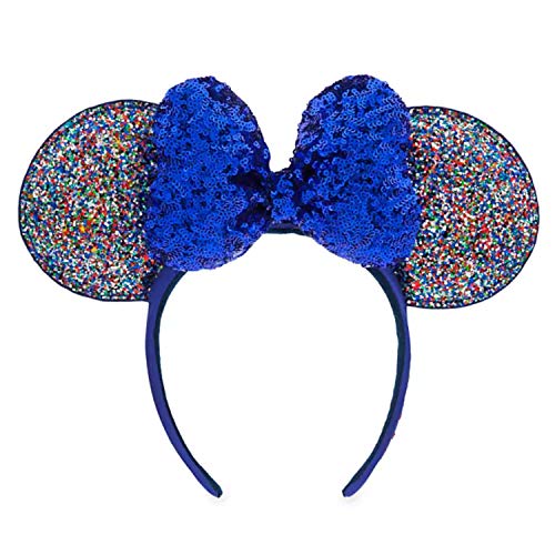 Minnie Mouse Ears Headband with Bow - Disney Costume Accessory for Women & Girls - Perfect for Halloween, Cosplay, and Theme Park Visits
