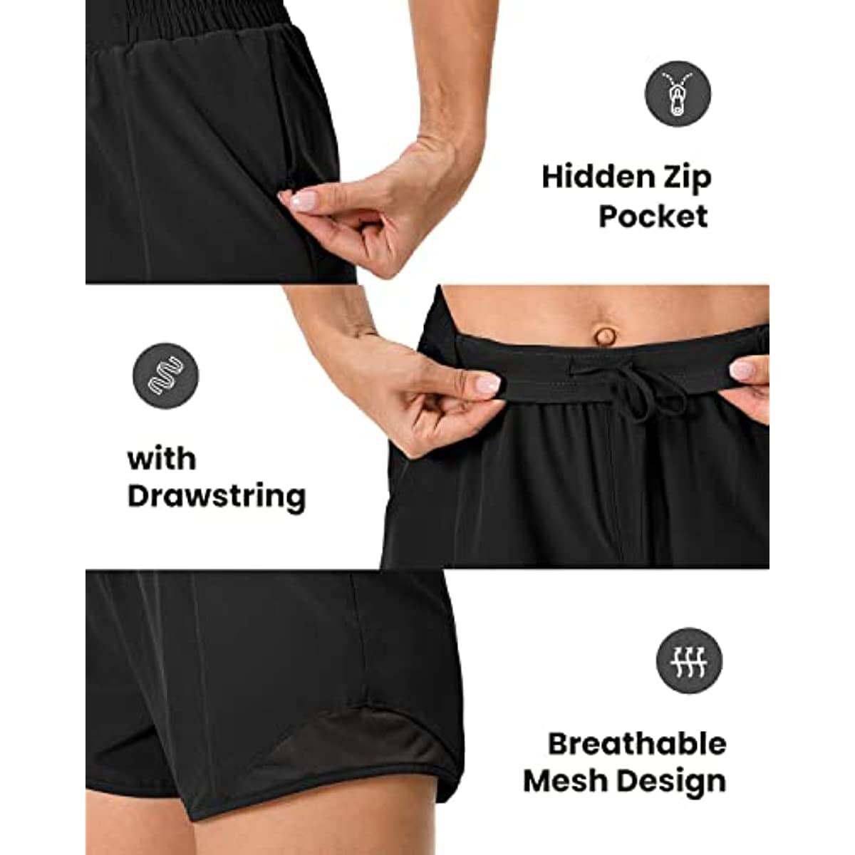 Best Women's High Waisted Shorts - Comfortable & Stylish Summer Fashion for Casual Wear, Workout, and Beach Outings