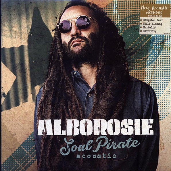 Alborosie Soul Pirate Acoustic LP Vinyl Record 180g High-Quality Pressing - Perfect for Reggae Music Lovers & Vinyl Collectors, Ideal for Home Listening & Music Enthusiasts