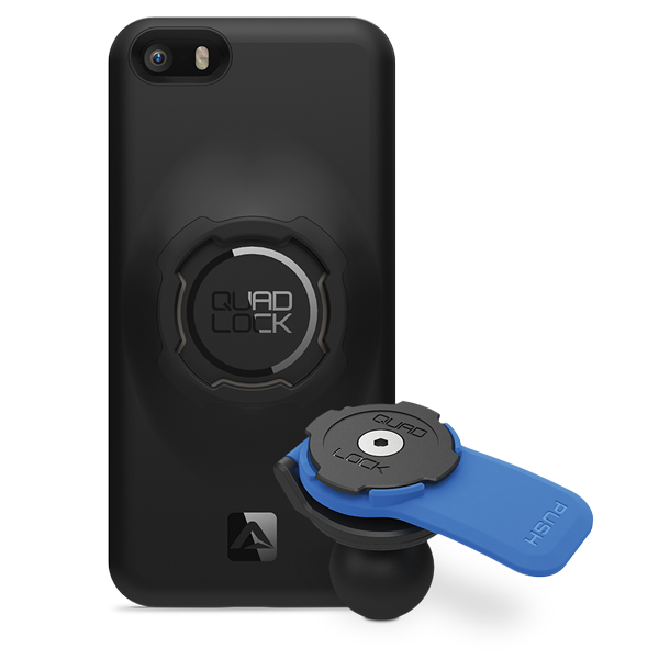 1 Ball Motorcycle Phone Mount Kit - Universal Adjustable Handlebar Holder for iPhone & Smartphones - Perfect for GPS Navigation & Hands-Free Riding