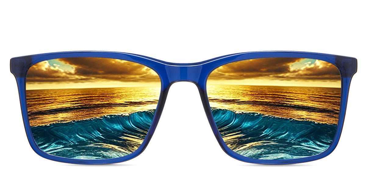 Ziggy Men's Prescription Polarized Sunglasses - UV Protection, Anti-Glare for Driving, Fishing & Outdoor Activities