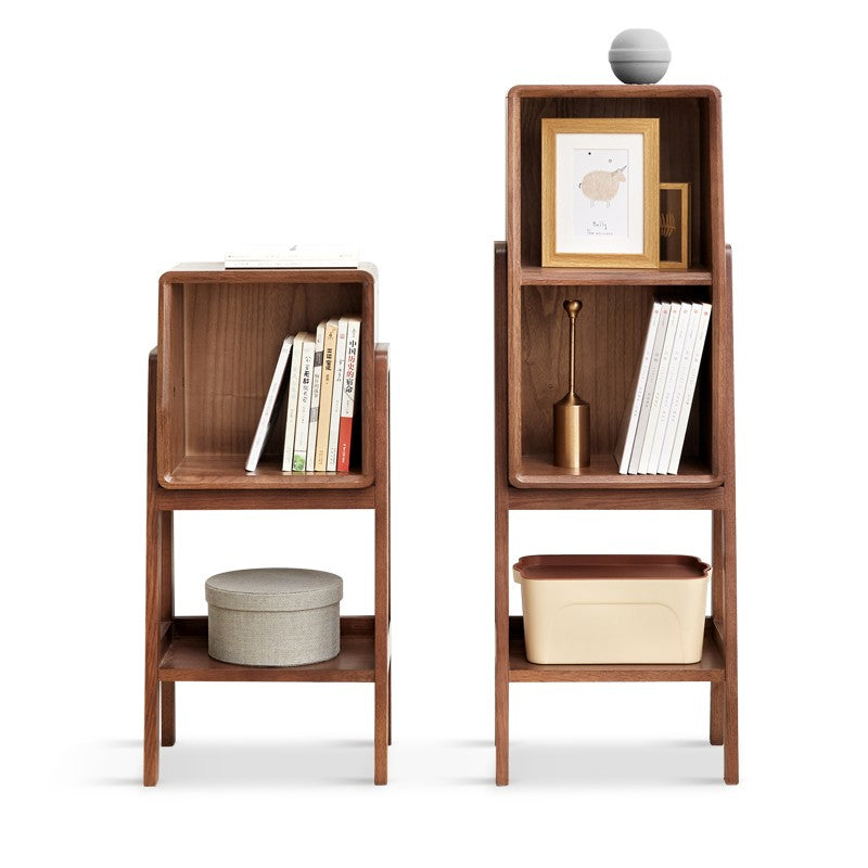 Solid Oak Wood Side Cabinet - Rustic Storage Cabinet for Living Room, Bedroom, or Entryway - Perfect for Organizing Books, Decor, and Essentials