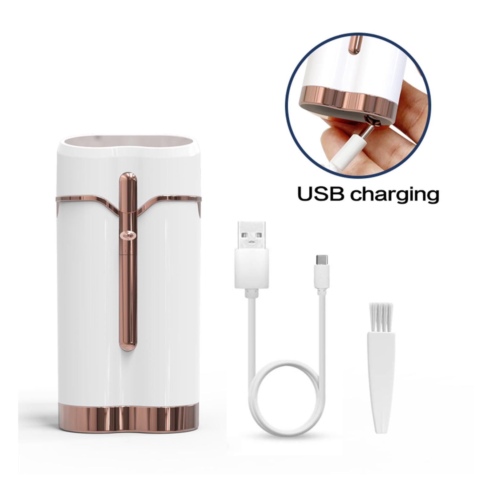 Lightweight Electric Shaver & Body Hair Trimmer for Women & Men - USB Rechargeable, Portable Grooming Kit for Travel, Gym & Home Use