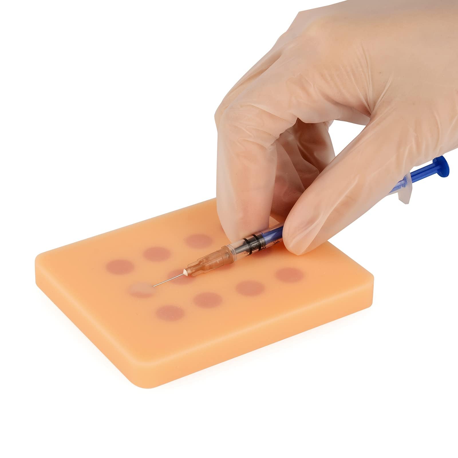 Nurse Intradermal Injection Training Pad - Medical Student Practice Pad with Artificial Skin-Like Texture - Perfect for IV & Injection Technique Training in Nursing Schools & Clinical Settings