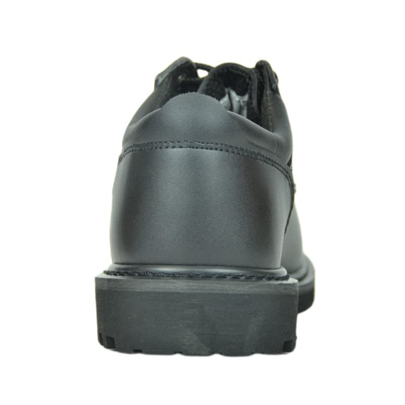 4'' Men's Work Shoes - Slip Resistant Oxford Construction Shoes for Safety & Comfort | Ideal for Construction Sites, Warehouses & Outdoor Labor